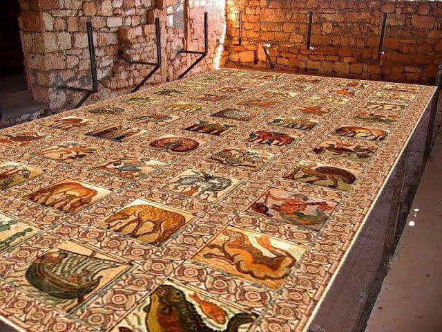 فسيفساء قصر ليبيا في ليبيا